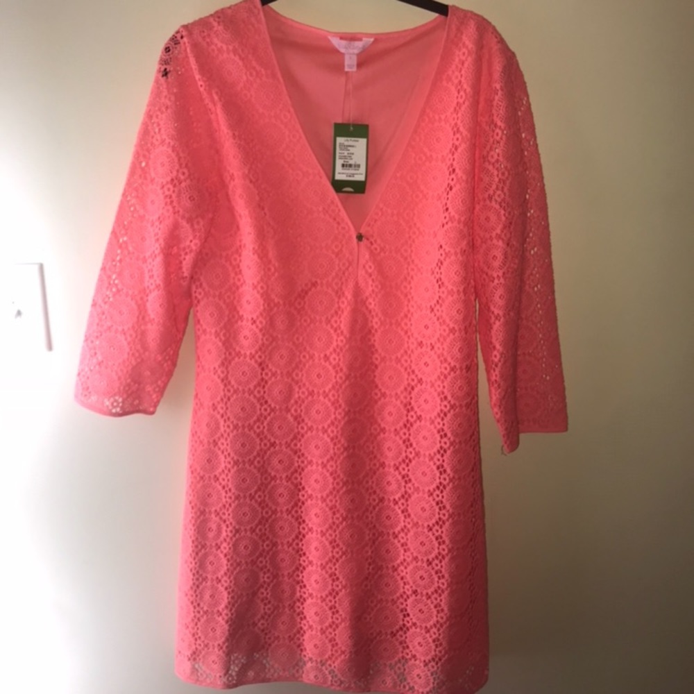 Lilly Pulitzer Lamora Dress- Pucker Pink